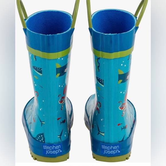 Stephen Joseph kids All Over Print Rain Boots size 6 - Picture 3 of 10